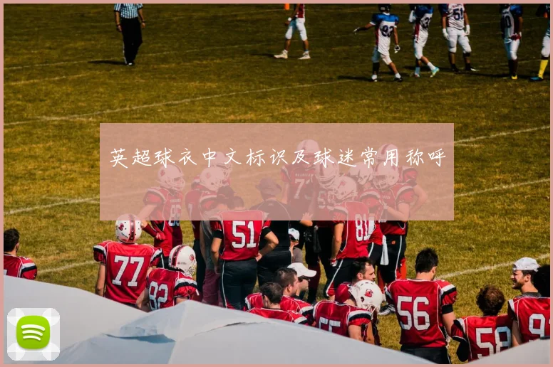 英超球衣中文标识及球迷常用称呼